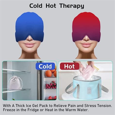 Get back to enjoying life with the help of the magic gel headache and migraine relief cap